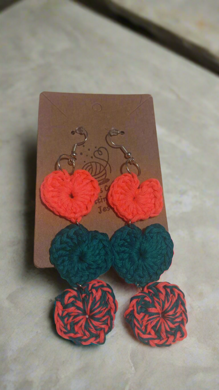 Colección Aretes Corazón
