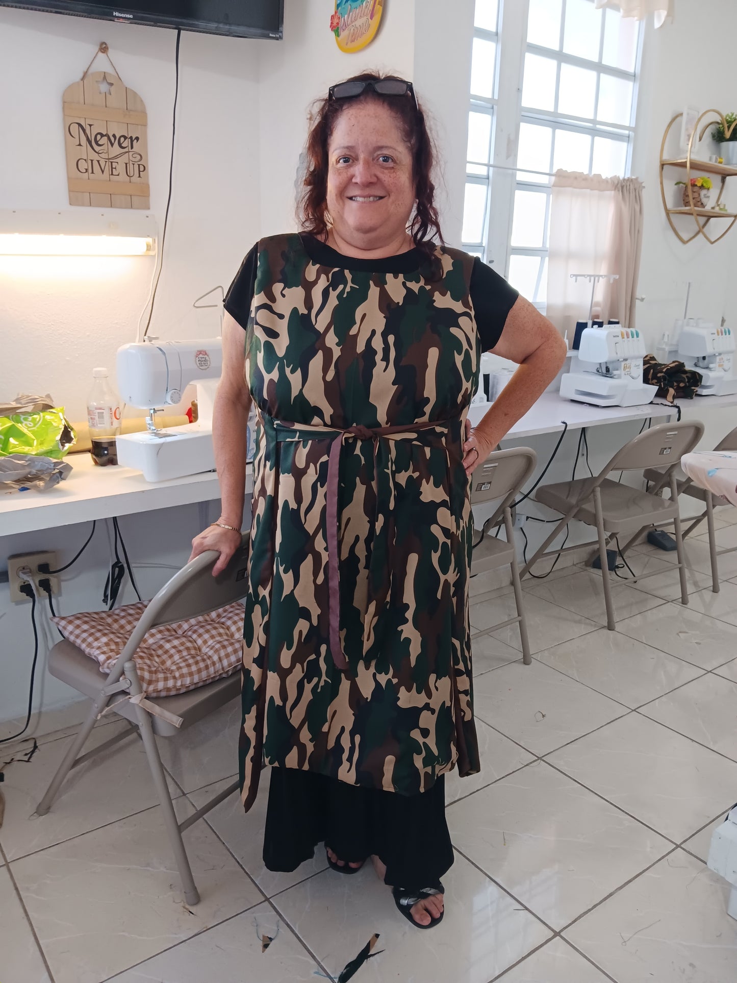 Taller vestido reversible Tabita