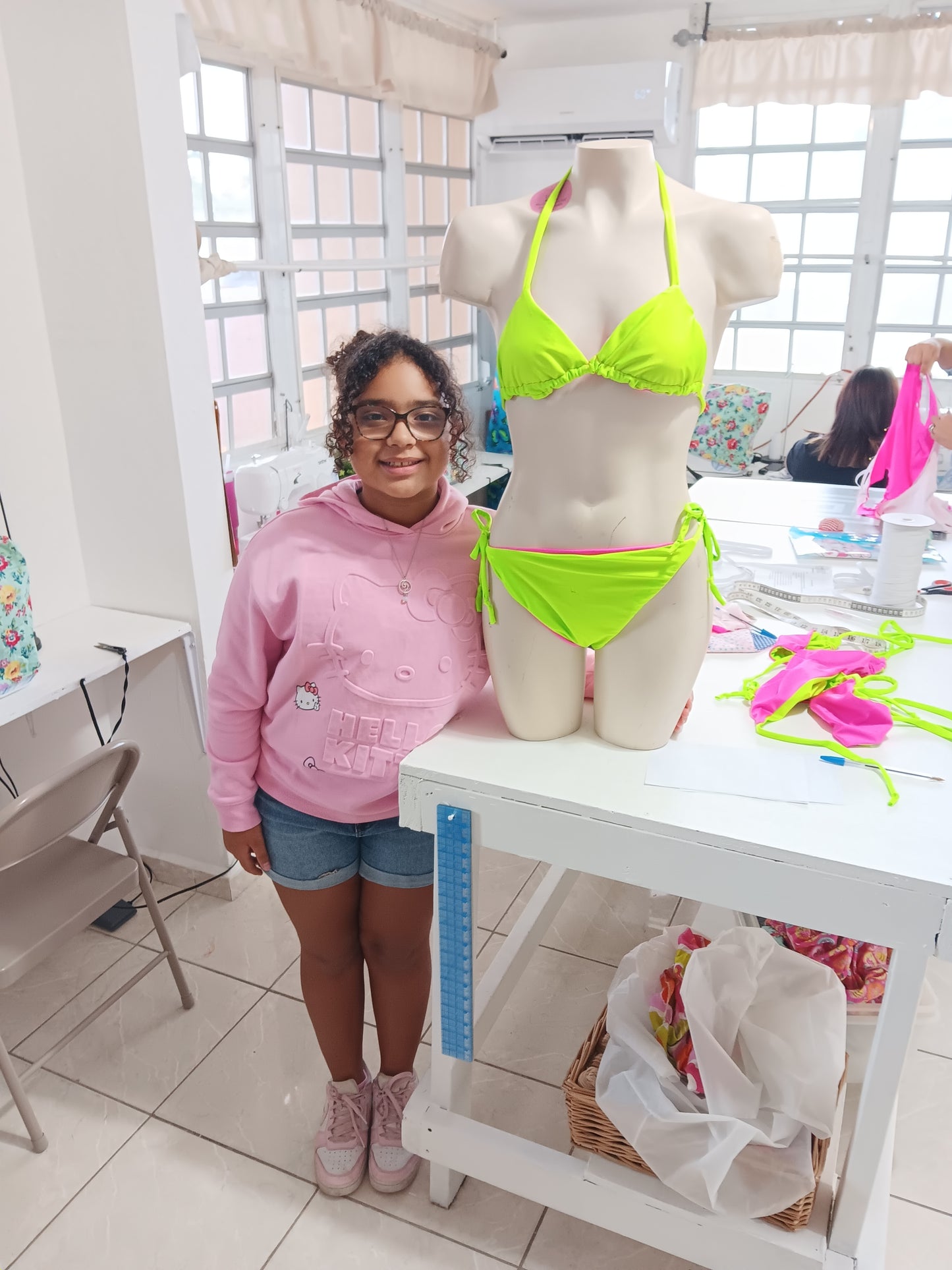 Taller traje de baño