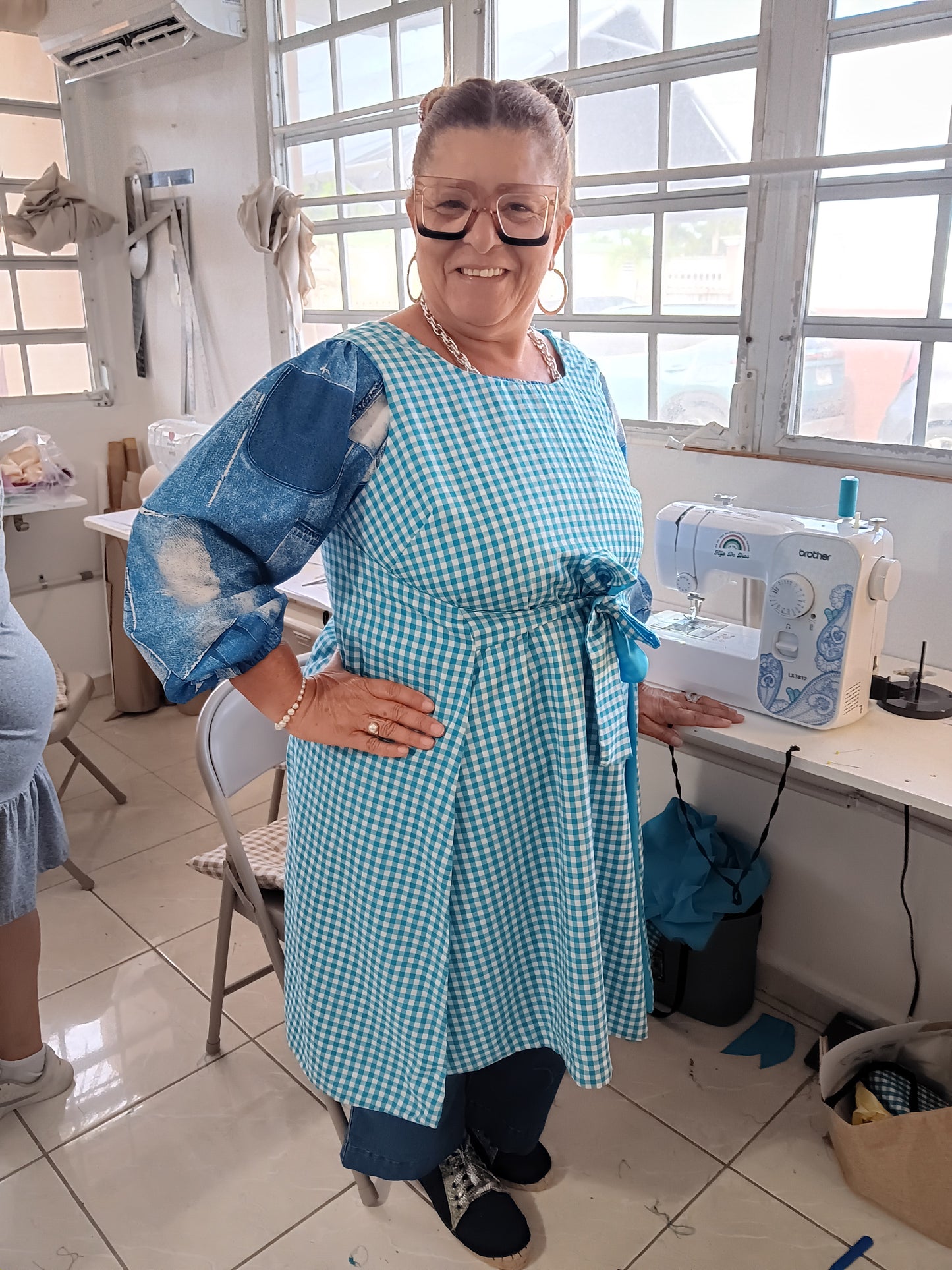 Taller vestido reversible Tabita