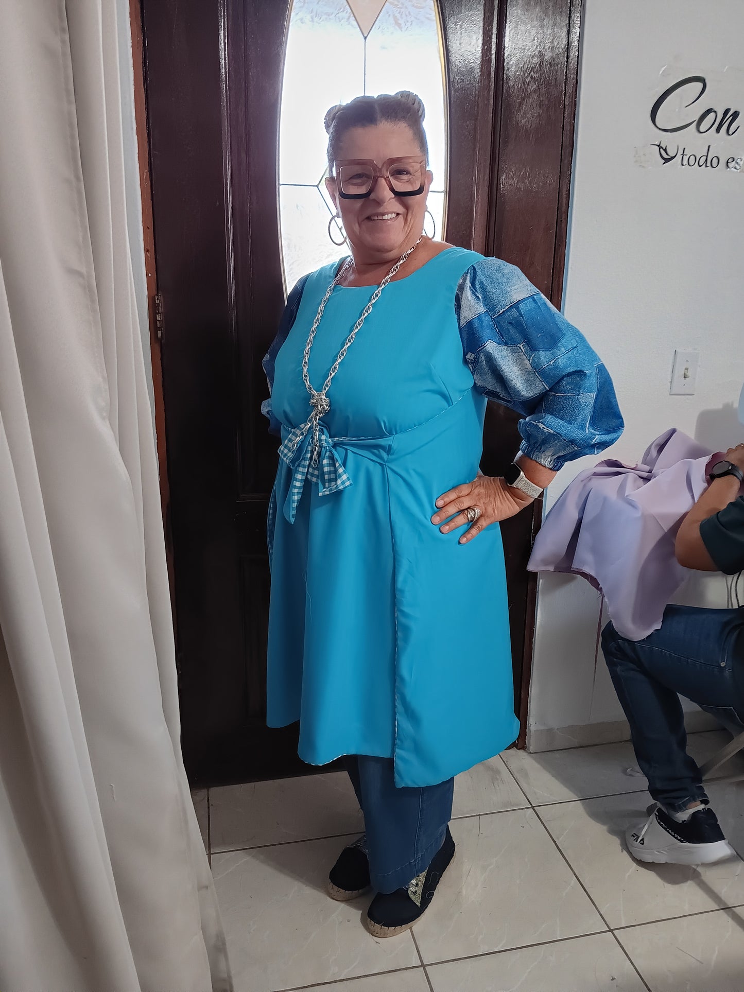 Taller vestido reversible Tabita