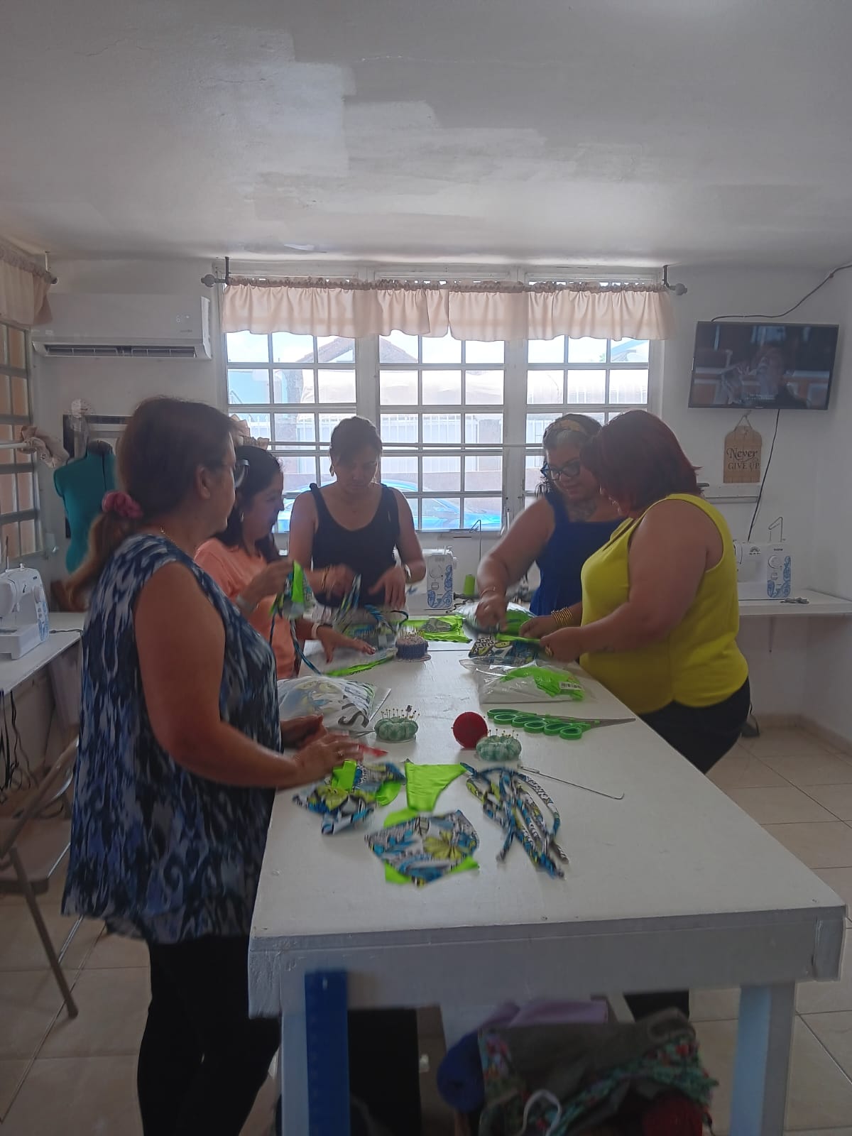 Taller traje de baño
