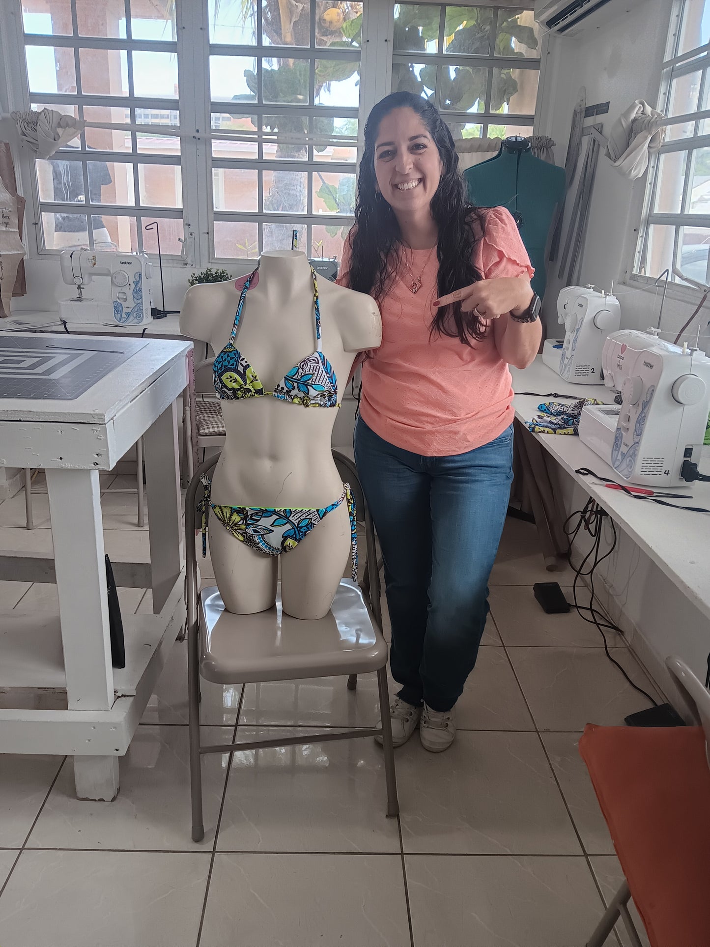 Taller traje de baño