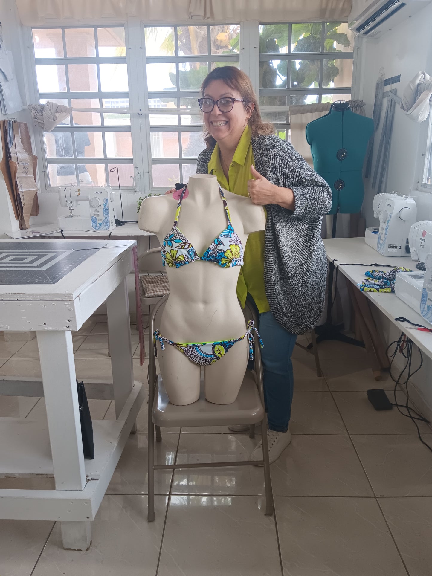Taller traje de baño