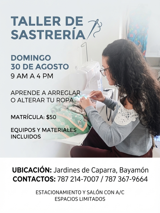 Taller de Sastrería