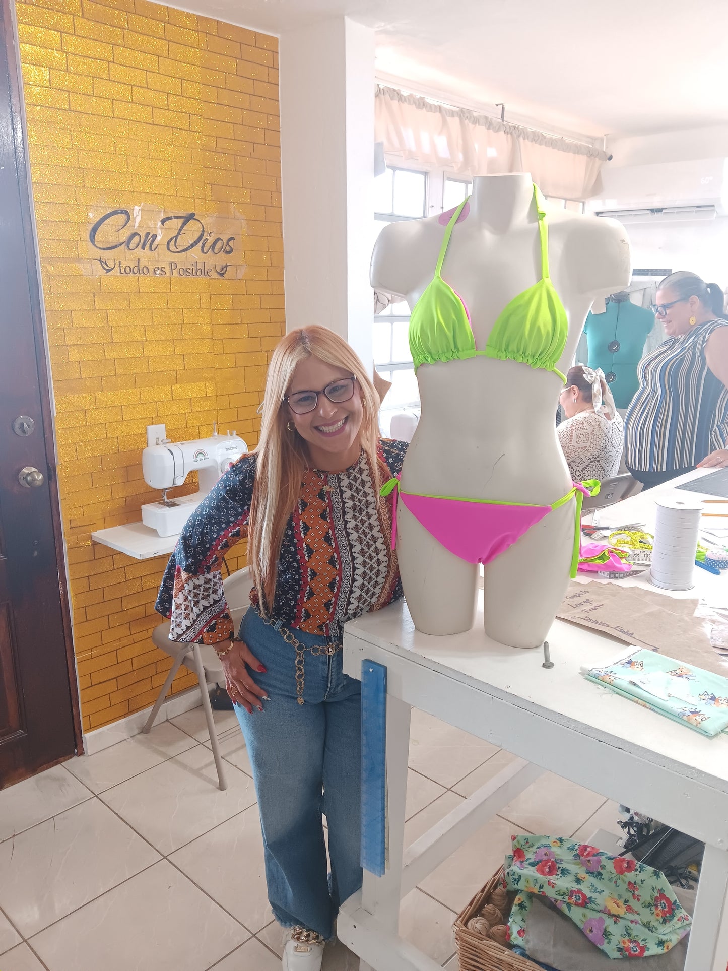 Taller traje de baño